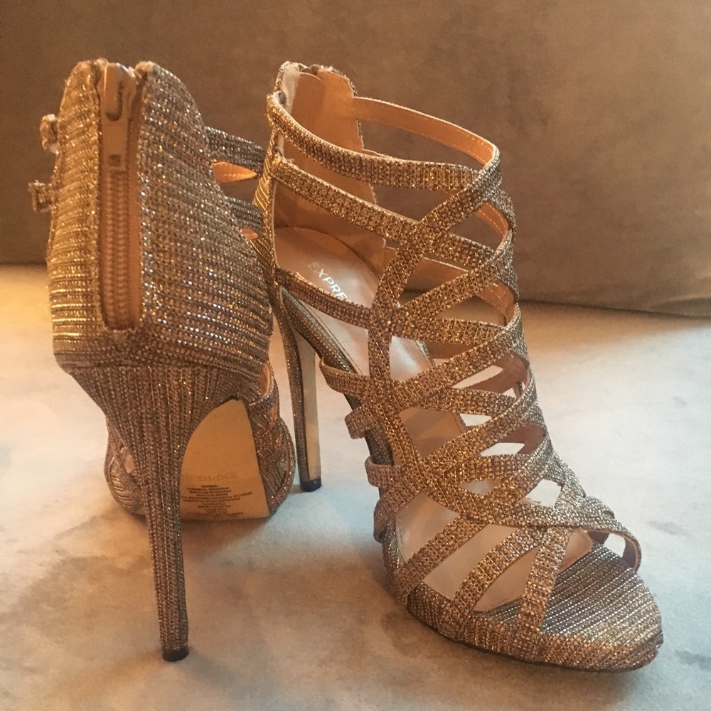 Sparkly heels